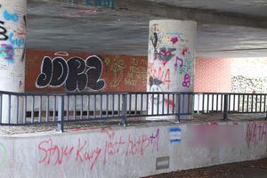 W tunelach dla pieszych pod mostem św Jakuba i na Grunwaldzkiej w Olsztynie murali nie będzie