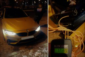 Pirat drogowy w BMW zatrzymany