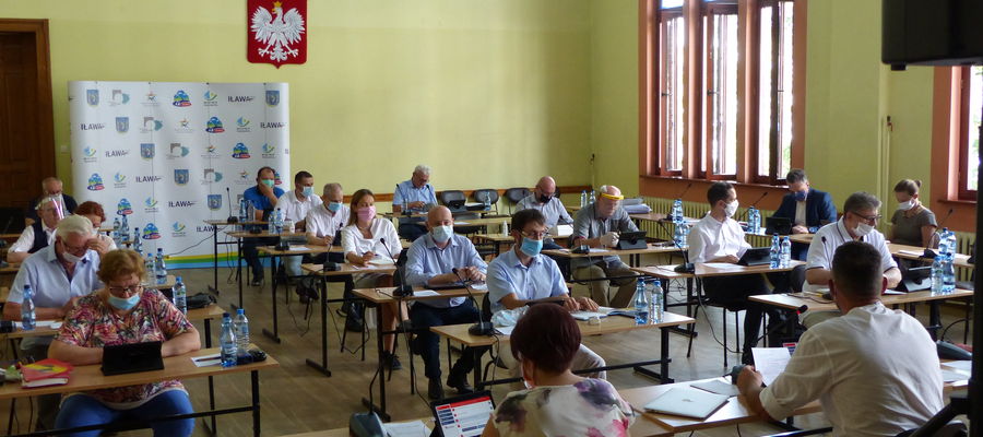 Radni przyjęli uchwałę budżetową. Zdjęcie archiwalne, gdyż sesja odbyła się zdalnie