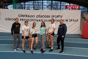 Lekkoatleci z lubawskiego klubu trenowali i rywalizowali w Ośrodku Przygotowań Olimpijskich w Spale
