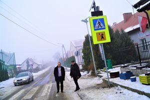 W powiecie nidzickim powstają bezpieczne i innowacyjne przejścia dla pieszych