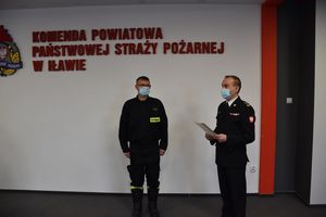 Zenon Grochowiecki od 25 lat jest strażakiem