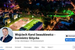 Profil burmistrza Giżycka Wojciecha Karola Iwaszkiewicza w czołówce ogólnopolskiego rankingu