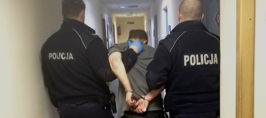 18-latek z Iławy szybko trafił do policyjnej celi