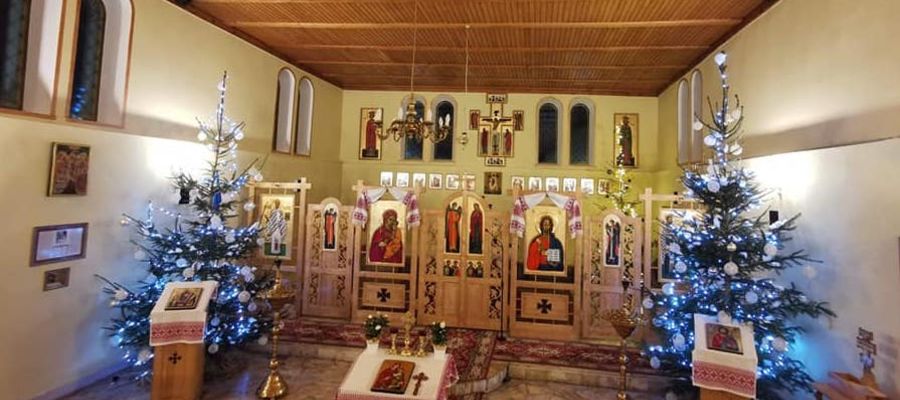 Wnętrze cerkwi greckokatolickiej