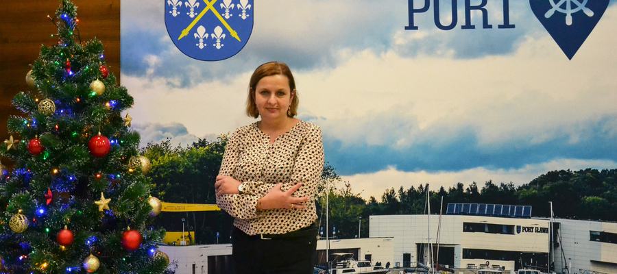 Aneta Rychlik jest nowym kierownikiem Portu Śródlądowego w Iławie od 17 listopada 2021 r.