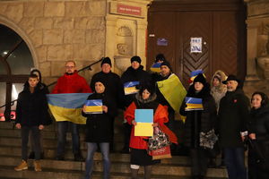 Olsztyn solidaryzuje się z Ukrainą. 