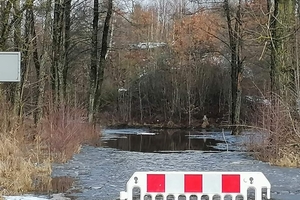 Spiętrzony problem musi poczekać do wiosny – bobry „zalały” 5,5 ha w gminie Ełk