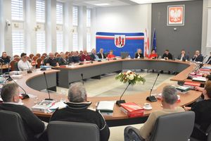 Burmistrz Karol Sobczak spotkał się z sołtysami gminy Olecko