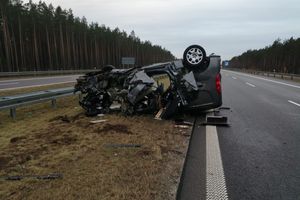 Wypadek na S7 koło Olsztynka. Droga zablokowana