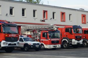 Fabryka Michelin w Olsztynie  wyposażyła w opony wozy strażackie 