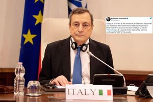 Premier Włoch Draghi poskarżył się, że nie dodzwonił się do Zełenskiego.