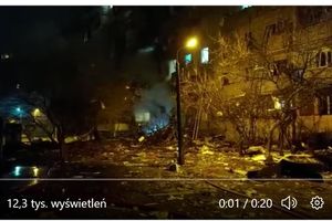 Rosjanie atakują cywilów, bomby spadły na Kijów