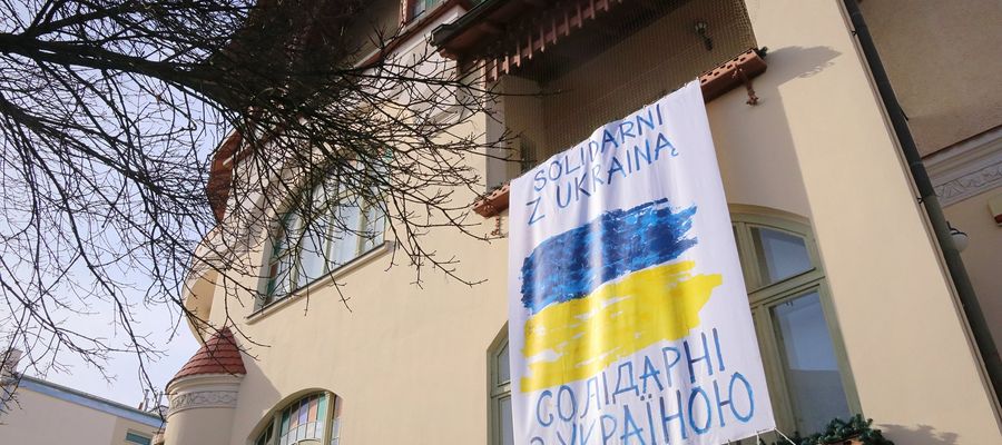 Olsztyńskie instytucje solidaryzują się z Ukrainą