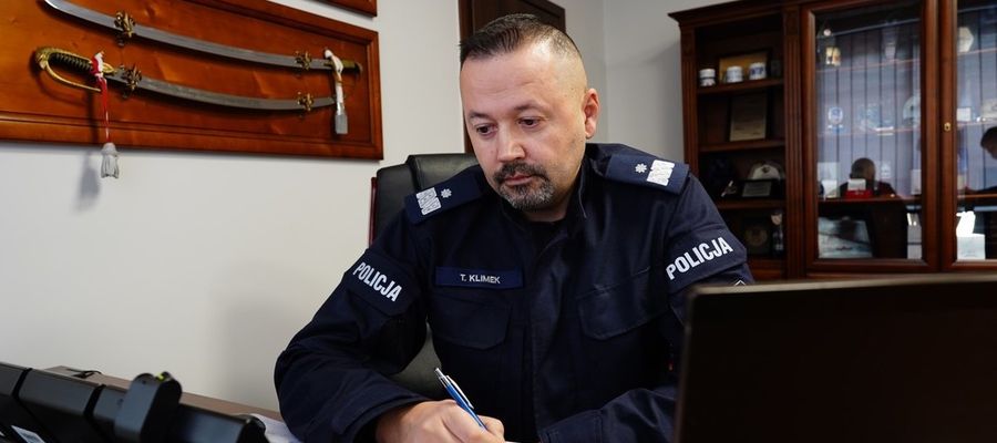 Tomasz Klimek, Komendant Wojewódzki Policji w Olsztynie
