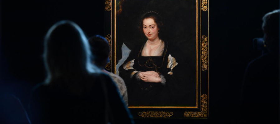 "Portret damy" autorstwa Rubensa