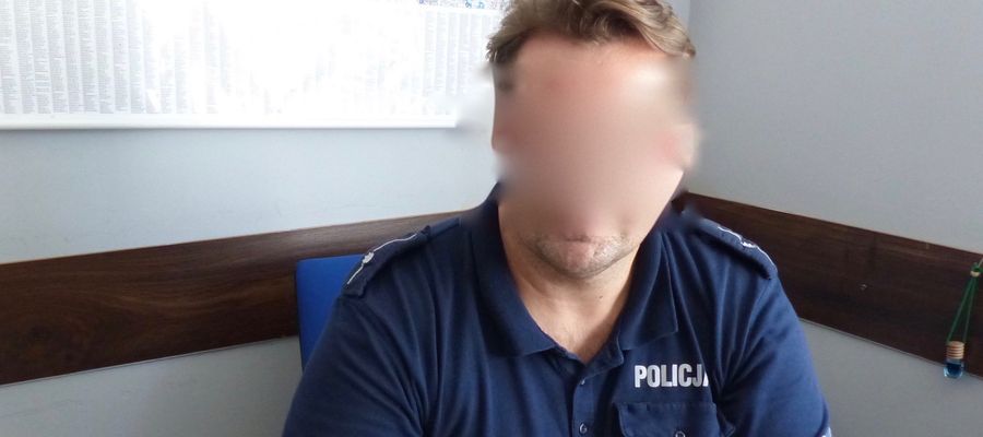 Marcin M. przed zatrzymaniem był... policjantem. Służbę pełnił jako dzielnicowy w Komisariacie Policji w Rucianem-Nidzie.