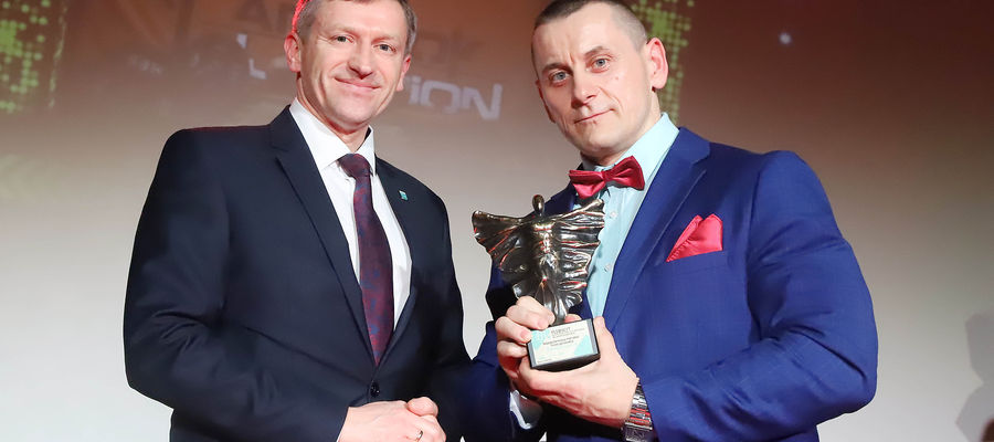 Nagrodę w kategorii Najpopularniejszy instruktor/trener personalny wręczył Jacek Wiśniowski, burmistrz Lidzbarka Warmińskiego