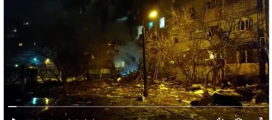 skutki bombardowania Kijowa