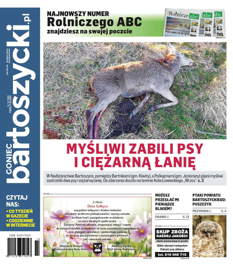 Bartoszyce. Nowy numer Gońca do kupienia 11 marca