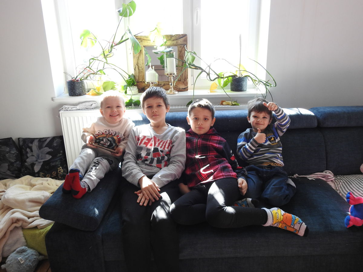 dzieci Kati, Leny i wnuki Agnieszki Tołłoczko