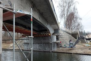 Remont mostu w Giżycku coraz bliżej końca