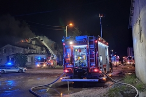 Pożar w Kantowie na liście największych zdarzeń 2021 z udziałem strażaków