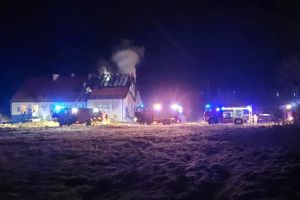 Tragiczny pożar budynku wielorodzinnego, nie żyją dwie osoby