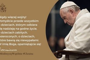 Papież Franciszek: W imię Boga, opamiętajcie się