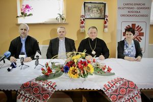 Parafia greckokatolicka w Olsztynie stała się centrum humanitarno-informacyjnym dla uchodźców z Ukrainy