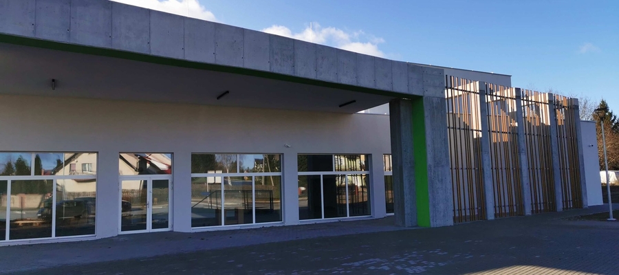 Nowa siedziba Specjalnego Ośrodka Szkolno-Wychowawczego w Iławie, widok od strony ul. Sucharskiego