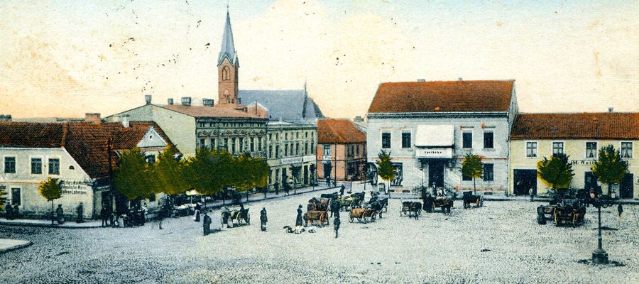 Centrum Biskupca w pierwszych latach XX wieku