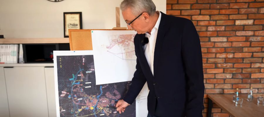 Burmistrz Pisza wystąpił z wnioskiem do GDDKiA w Olsztynie o skorygowanie projektowanego przebiegu obwodnicy Pisza