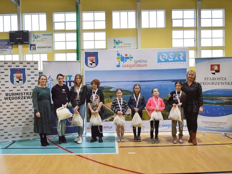 Mażoretki Elfy Węgorzewo z Karoliną Doruch mistrzami węgorzewskiego sportu 2021 