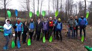 Z pokładu kajaków sprzątali Wel i Drwęcę