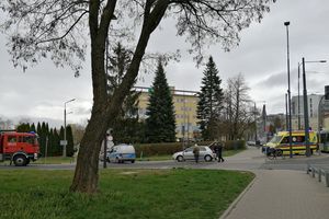 Potrącenie młodego rowerzysty w centrum Olsztyna