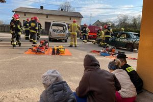 Szkolenie u strażaków w Rożentalu 