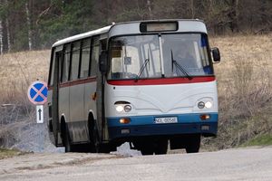 Zabytkowy Autosan - jedyny taki autobus w Olsztynie