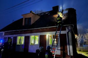 Gmina Susz || Paliło się poddasze w Kamieńcu