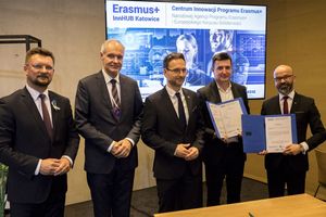 EKG: powstanie centrum Katowice Erasmus+ InnHUB
