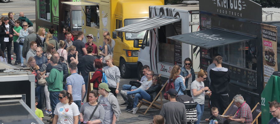 To nie pierwszy festiwal Food Trucków w Olsztynie. Wcześniej odbywał się on m.in. na Placu Dunikowskiego