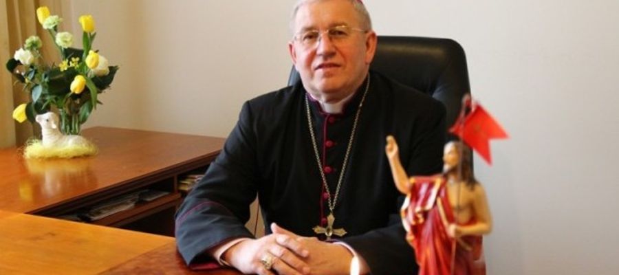 Biskup ełcki ks.Jerzy Mazur
