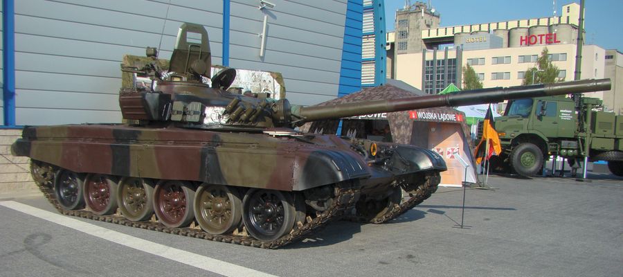 T-72M1 będący na wyposażeniu Sił Zbrojnych RP