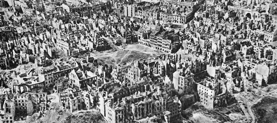 Warszawa, Stare Miasto 1945