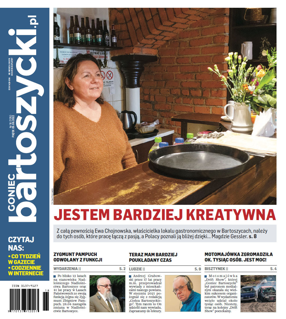 Bartoszyce. Nowy numer Gońca do kupienia 6 maja