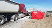 Bydgoszcz: Ciężarówki zmiażdżyły auto. Zginęły cztery osoby 