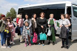 Uchodźcy przebywający w Górowie Iławeckim odwiedzili Lidzbark Warmiński  (galeria)