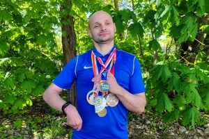 Jarosław Wernik z Olsztyna biega i staje na podium. I wygrywa sam ze sobą
