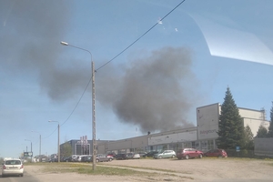 Pali się na ul. Lubelskiej w Olsztynie. To kolejny pożar w ciągu kilku dni