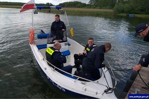 Nowa łódź dla policjantów w Działdowie